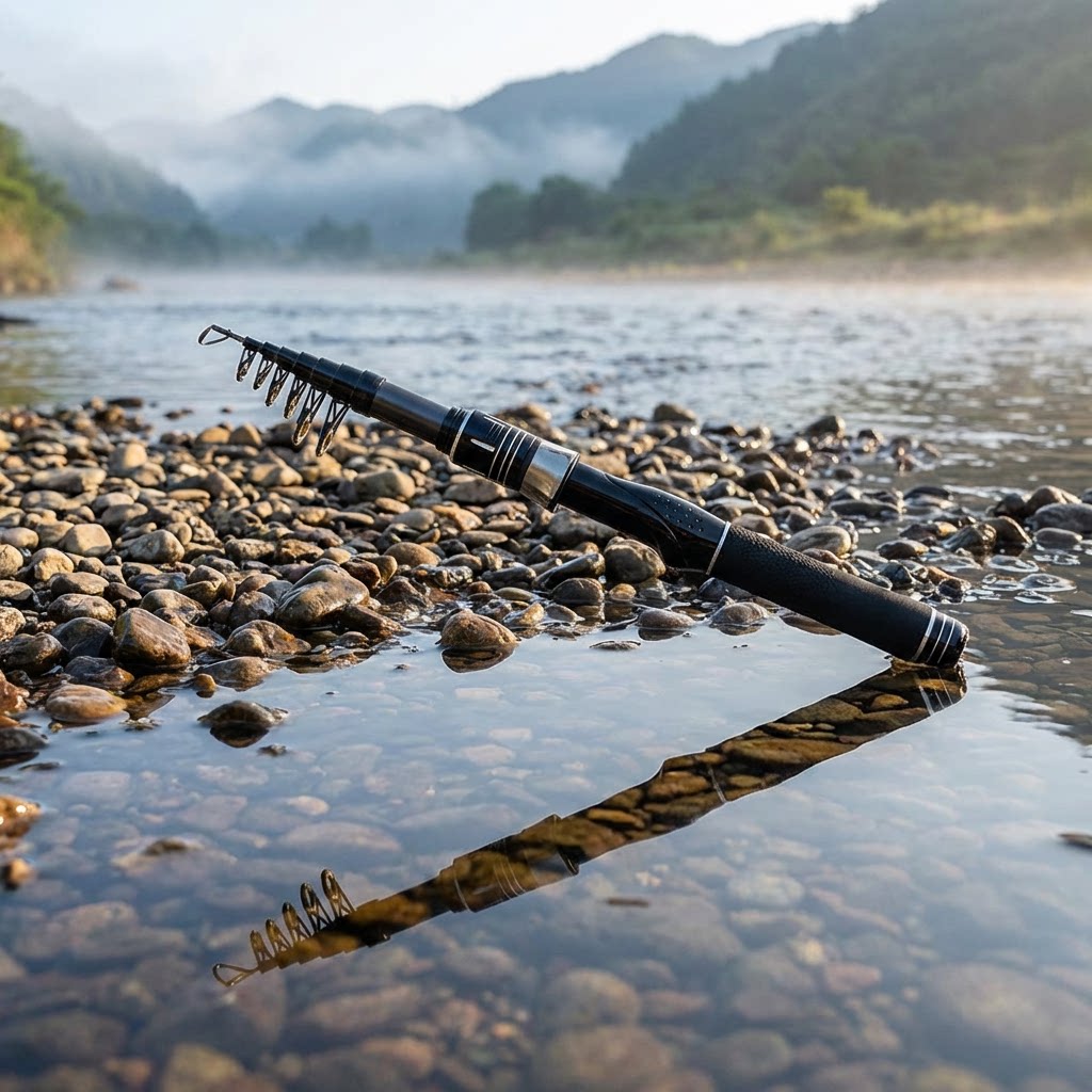 Ultralight Telescopic Carbon F - Fishing Rod Telescopic recension och pris