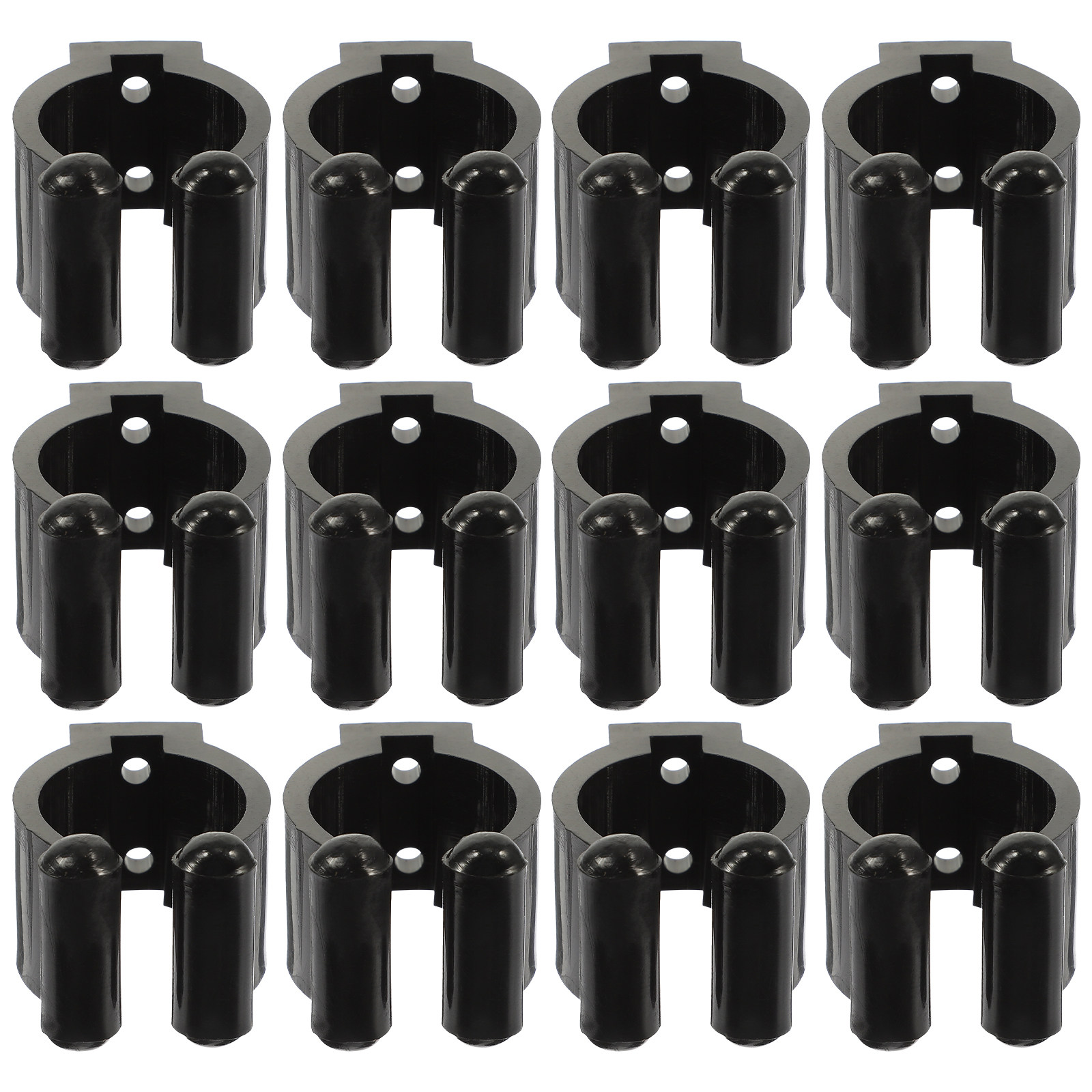 12Pcs Sturdy Plastic Club Clip - Fishing Rod Rack recension och pris