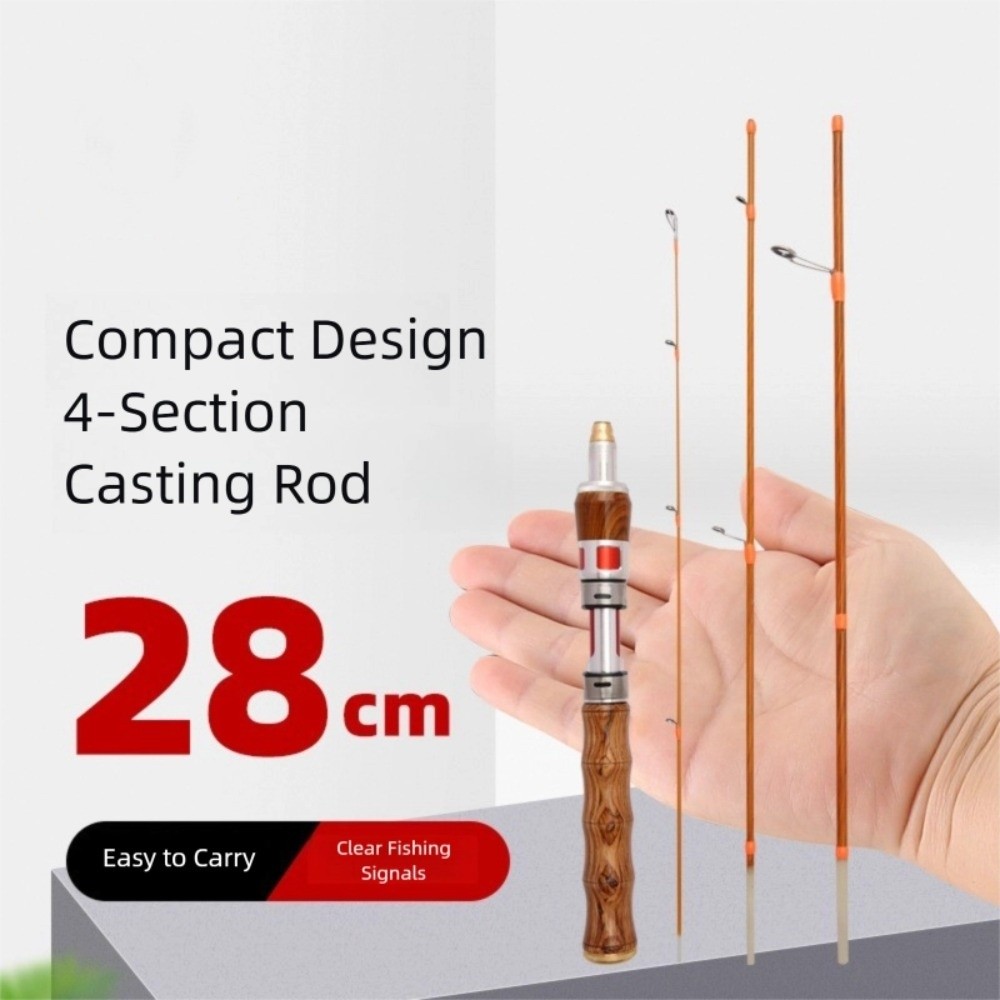 4 Sections Spinning Fishing Ro - Fishing Rod Carbon Fiber recension och pris