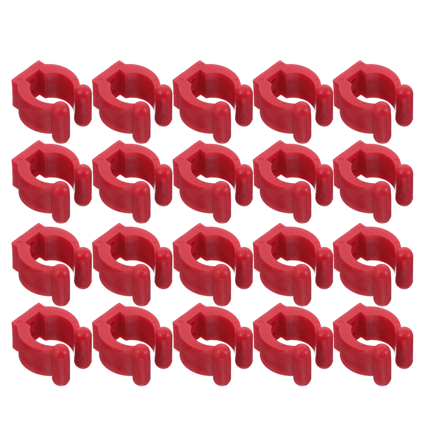 20 Pcs Fishing Pole Clamp Bill - Fishing Rod Rack recension och pris
